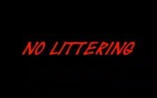 No Littering