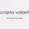 Scripta Volant